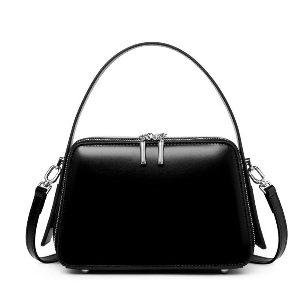 Urban Simplicity Leather Structured & Stylish Handbag