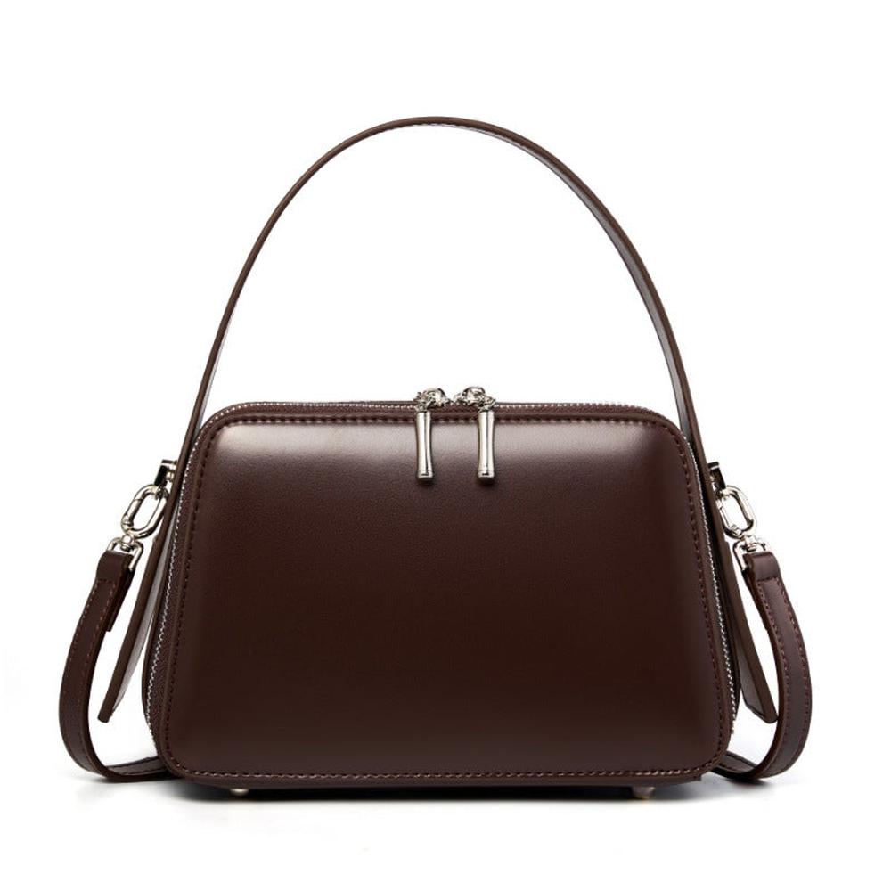 Urban Simplicity Leather Structured & Stylish Handbag