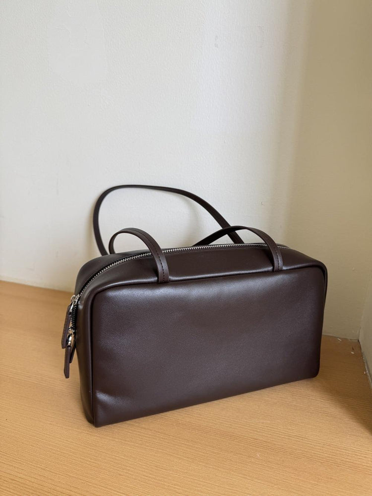 Versatile Commuter Large-capacity Cowhide Shoulder