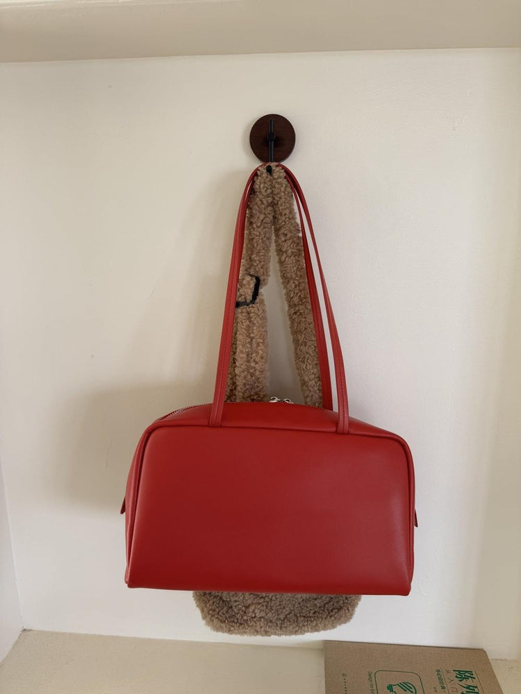 Versatile Commuter Large-capacity Cowhide Shoulder