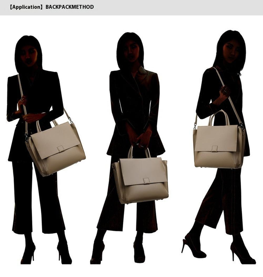 Versatile Leather Handbag – Messenger Style for Every Day