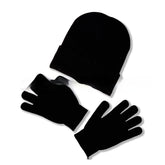 Warm Beanie Hat Wool Hat Gloves