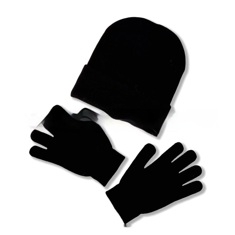 Warm Beanie Hat Wool Hat Gloves