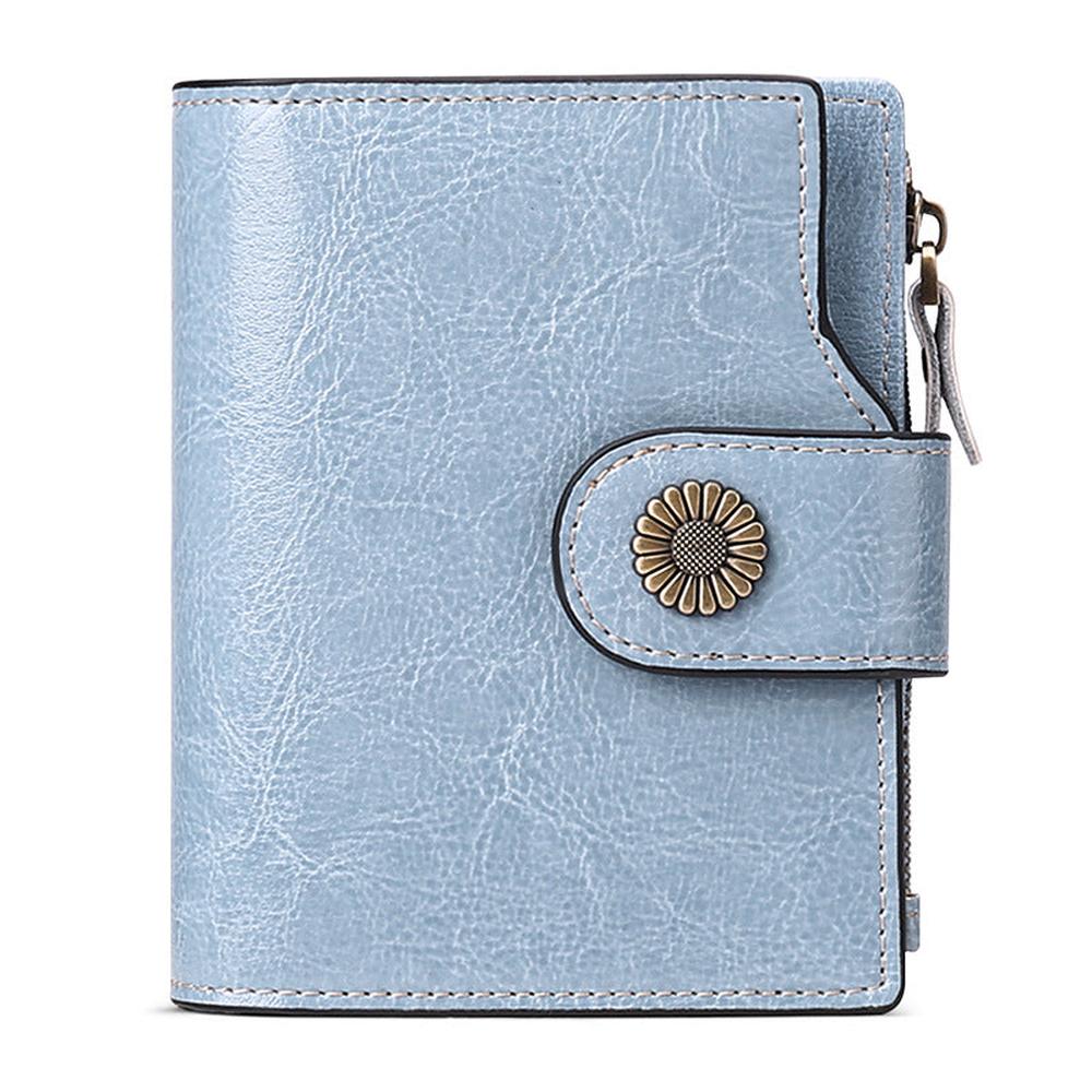 Women’s Hasp Clutch Wallet – Multi-Card & Coin Pocket