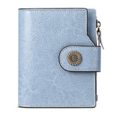 Women’s Hasp Clutch Wallet – Multi-Card & Coin Pocket