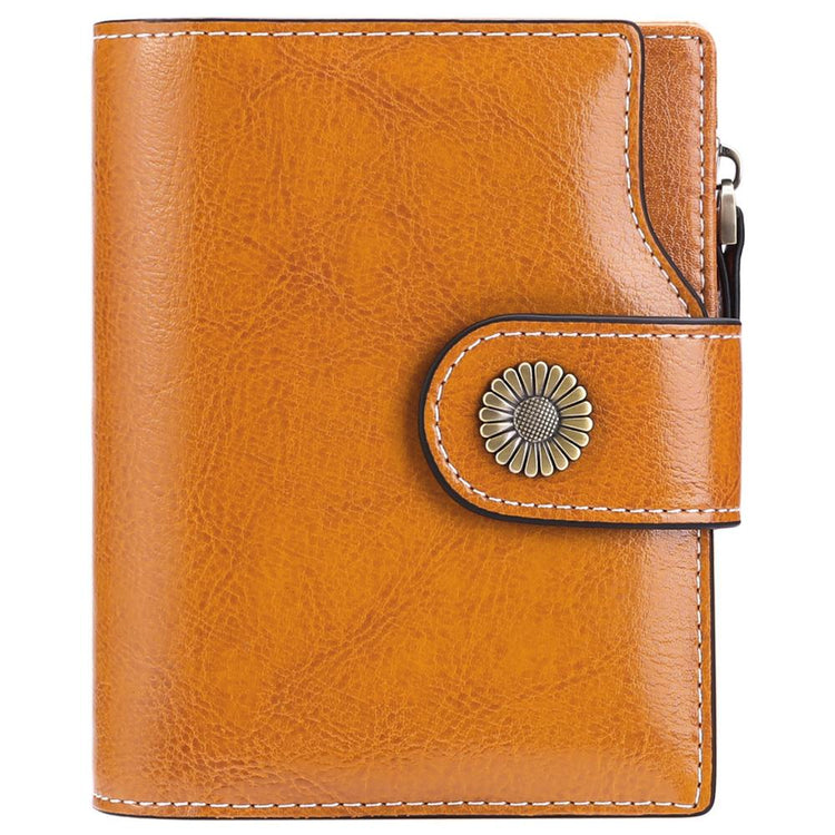 Women’s Hasp Clutch Wallet – Multi-Card & Coin Pocket