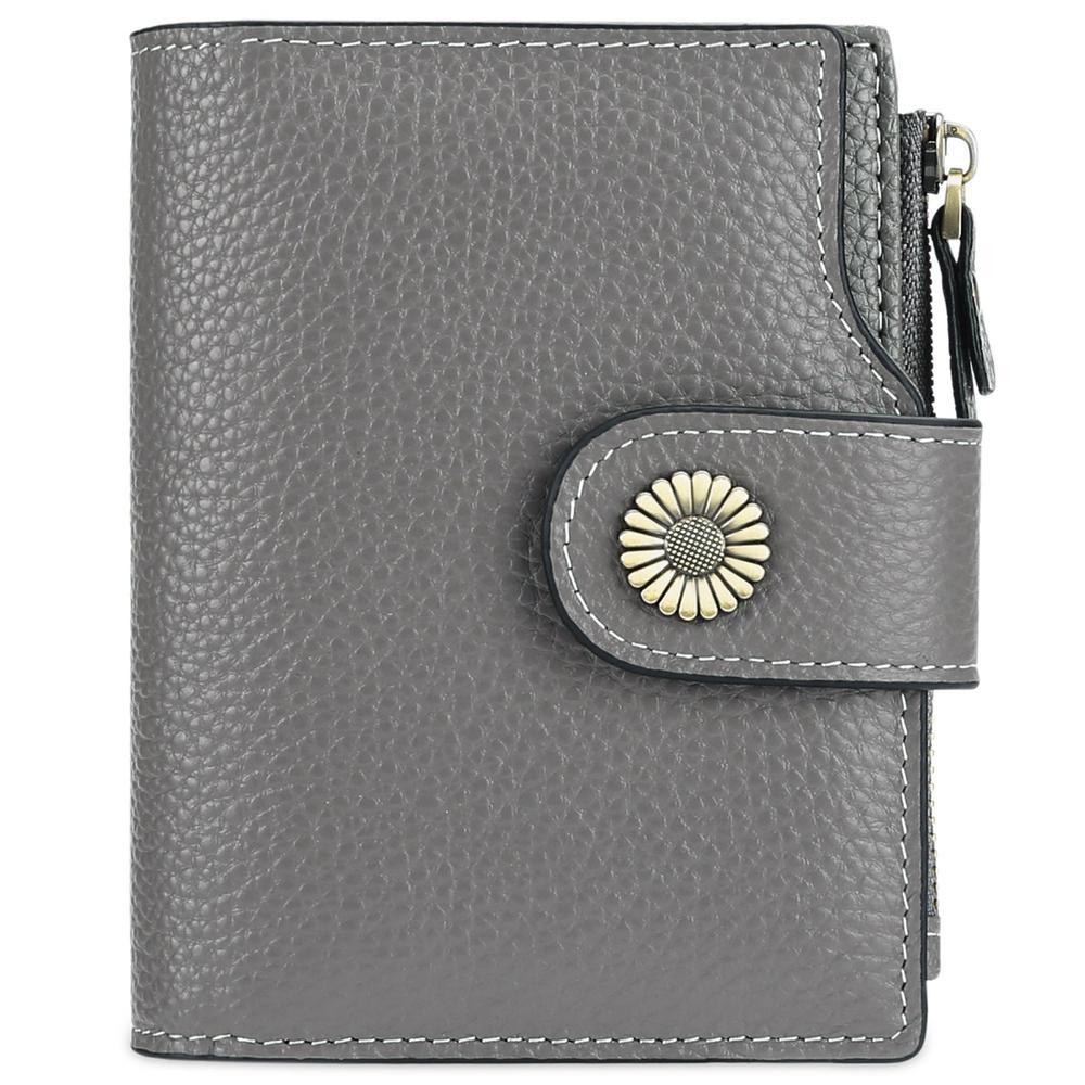 Women’s Hasp Clutch Wallet – Multi-Card & Coin Pocket