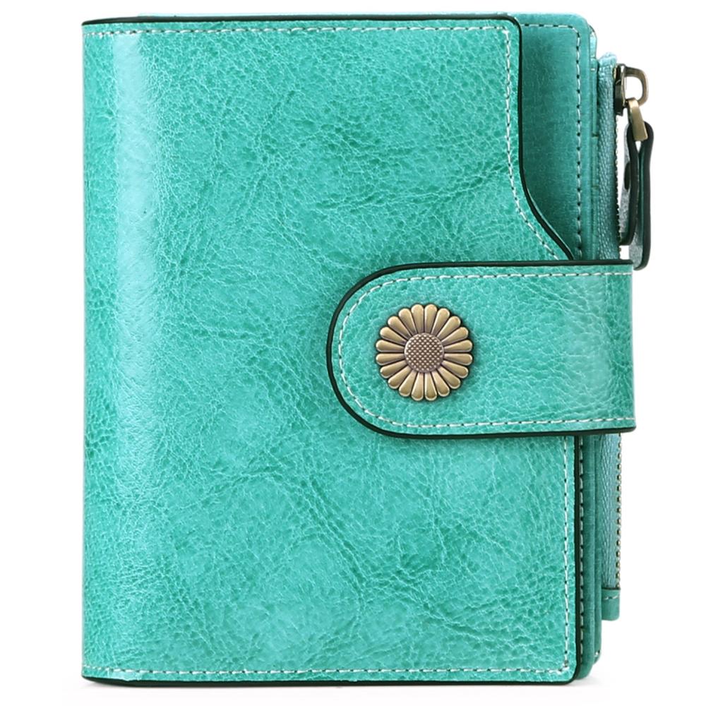 Women’s Hasp Clutch Wallet – Multi-Card & Coin Pocket