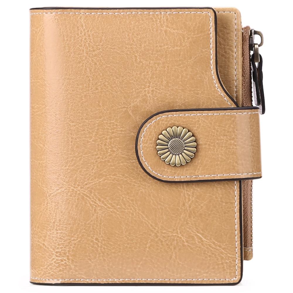 Women’s Hasp Clutch Wallet – Multi-Card & Coin Pocket