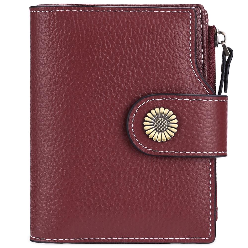 Women’s Hasp Clutch Wallet – Multi-Card & Coin Pocket