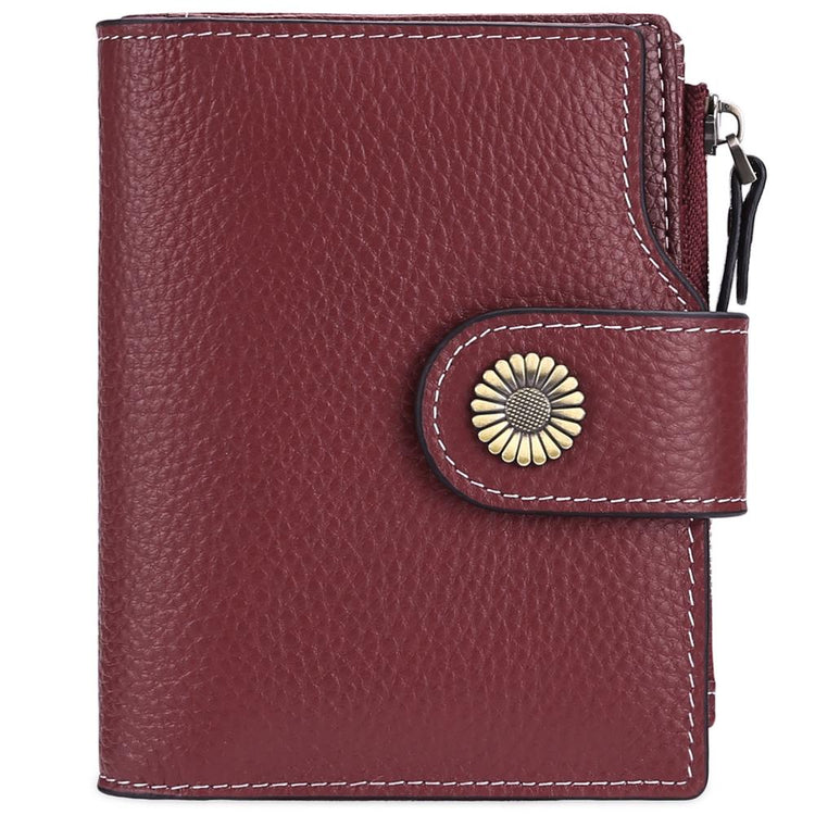 Women’s Hasp Clutch Wallet – Multi-Card & Coin Pocket