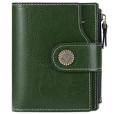 Women’s Hasp Clutch Wallet – Multi-Card & Coin Pocket