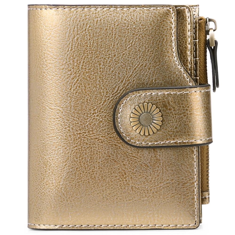 Women’s Hasp Clutch Wallet – Multi-Card & Coin Pocket