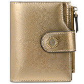Women’s Hasp Clutch Wallet – Multi-Card & Coin Pocket