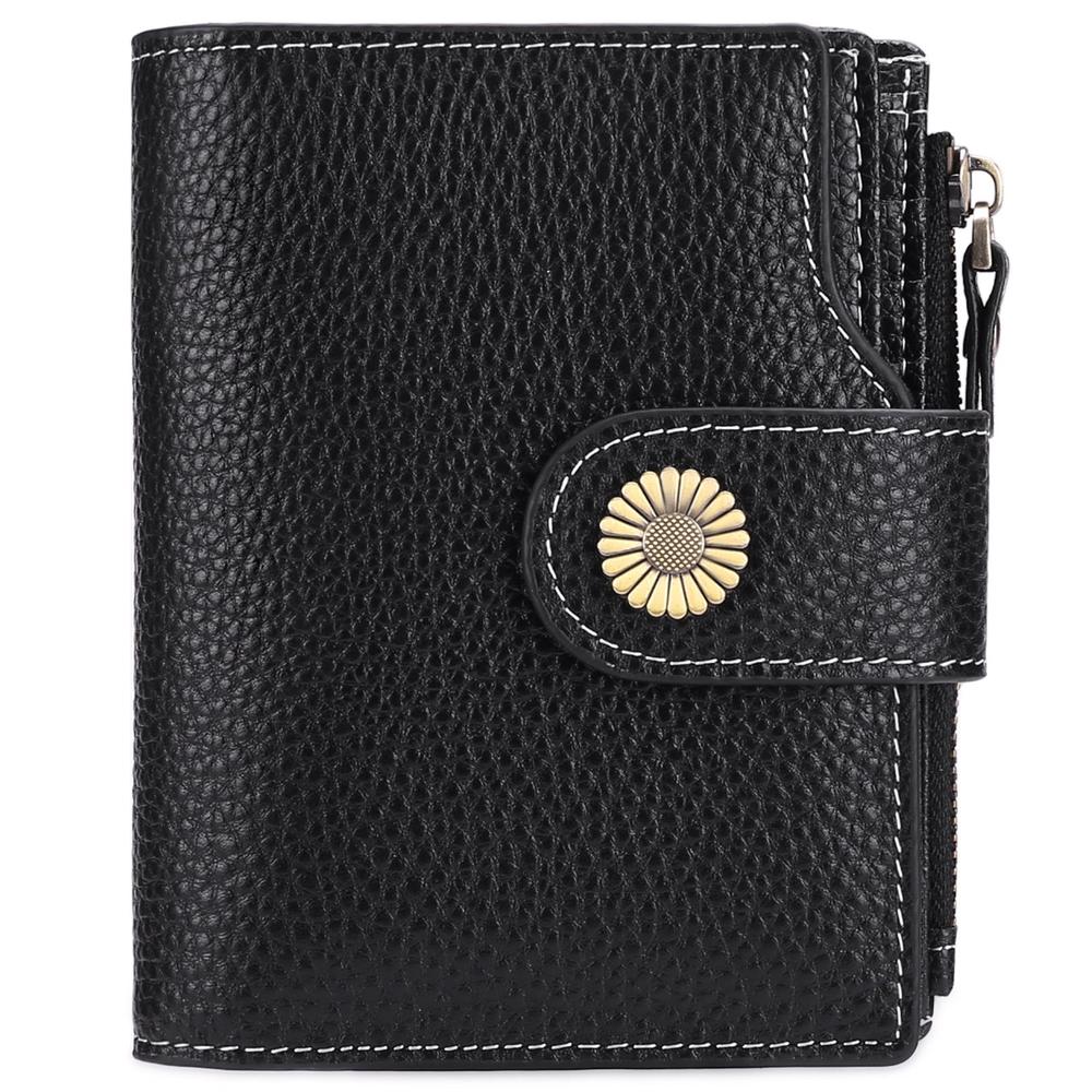 Women’s Hasp Clutch Wallet – Multi-Card & Coin Pocket
