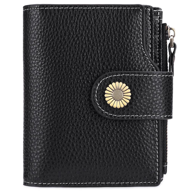 Women’s Hasp Clutch Wallet – Multi-Card & Coin Pocket