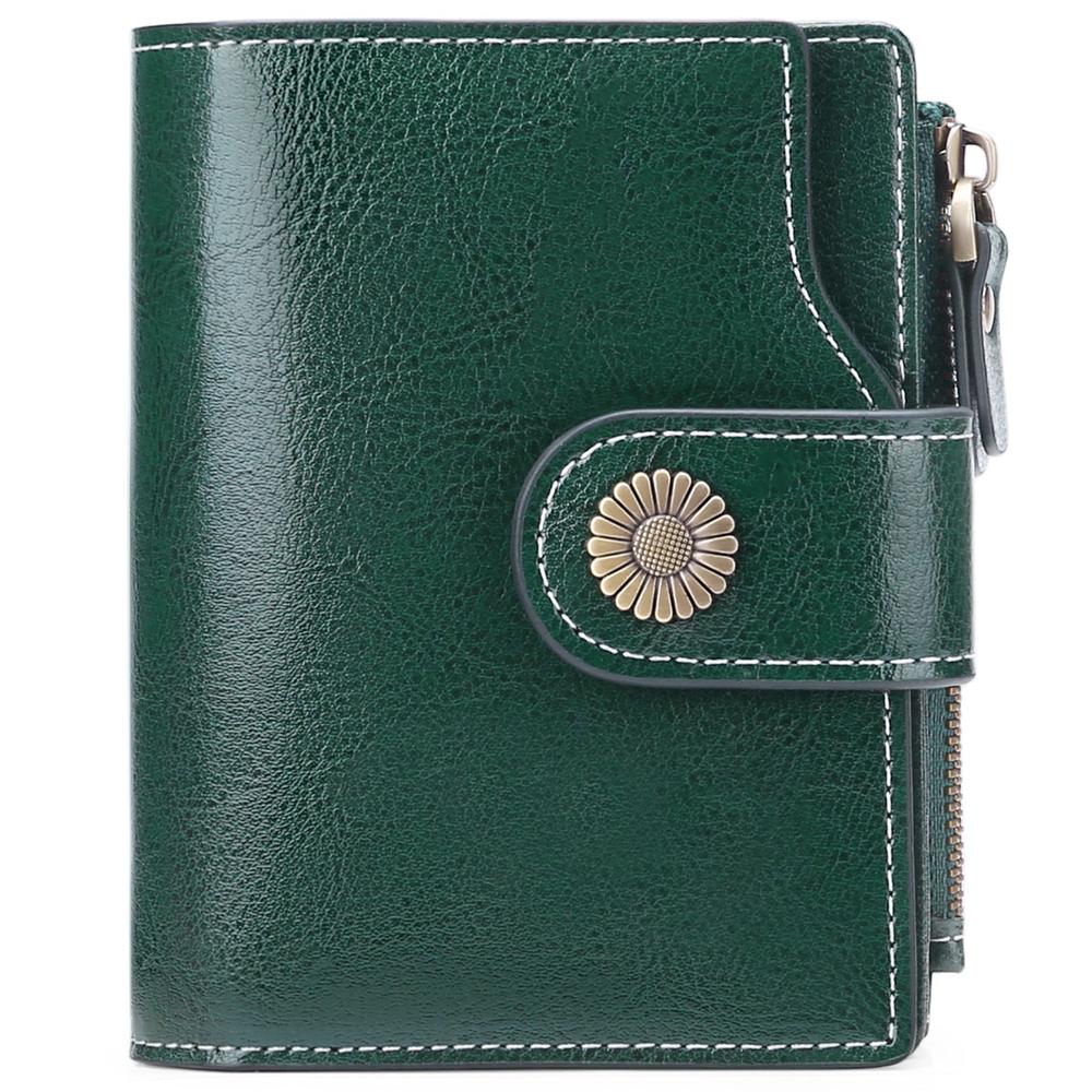 Women’s Hasp Clutch Wallet – Multi-Card & Coin Pocket