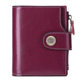 Women’s Hasp Clutch Wallet – Multi-Card & Coin Pocket