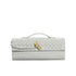 Woven baguette Clutch