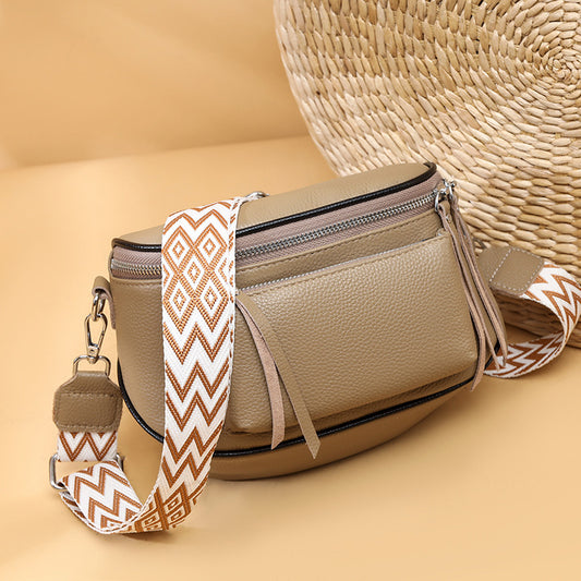 Saddle Crossbody Bag – Premium Leather, Effortless Style