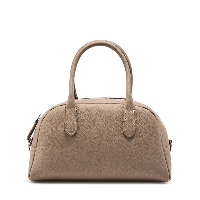 Large Capacity Leather handle pillow Bag