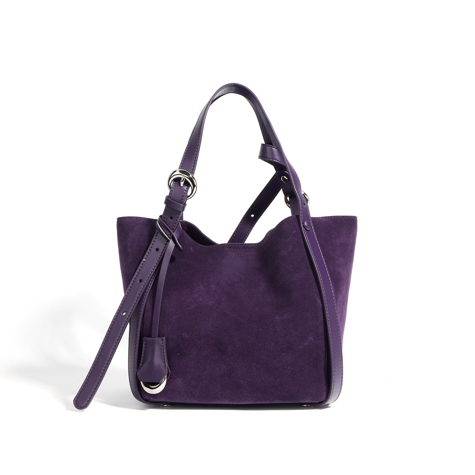 Large Capacity leather bascket Shoulder Bag