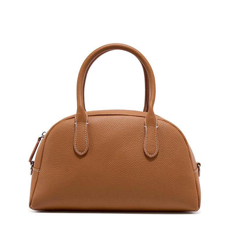 Large Capacity Leather handle pillow Bag