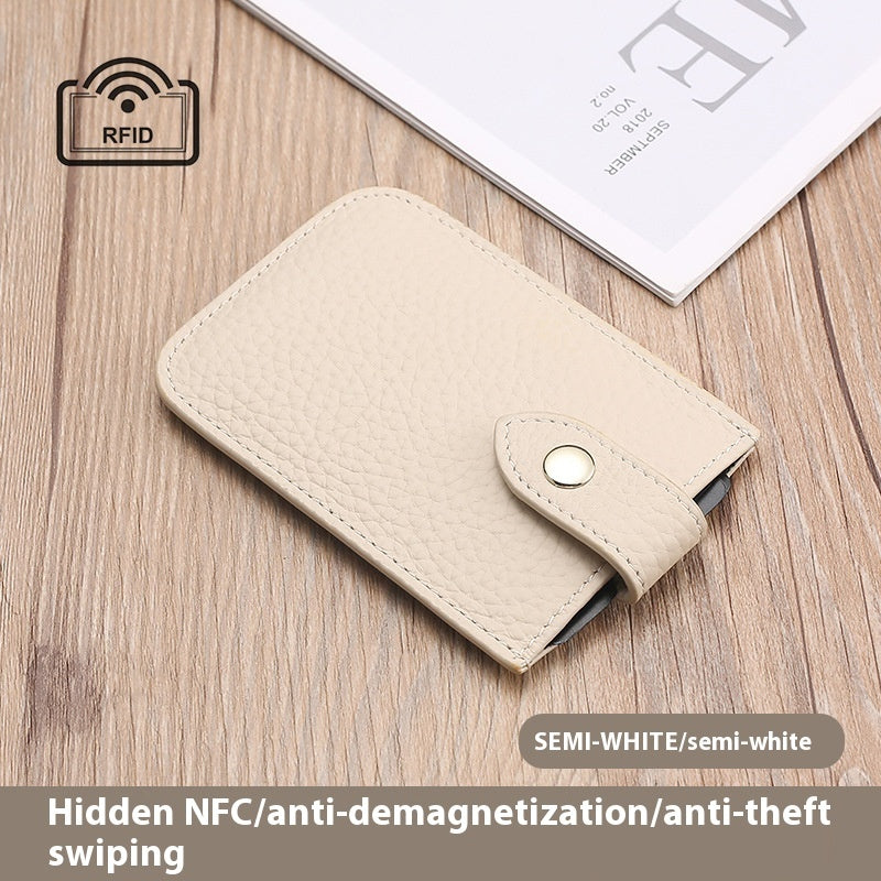 Porte-cartes portable ultra-mince à tiroir empilable