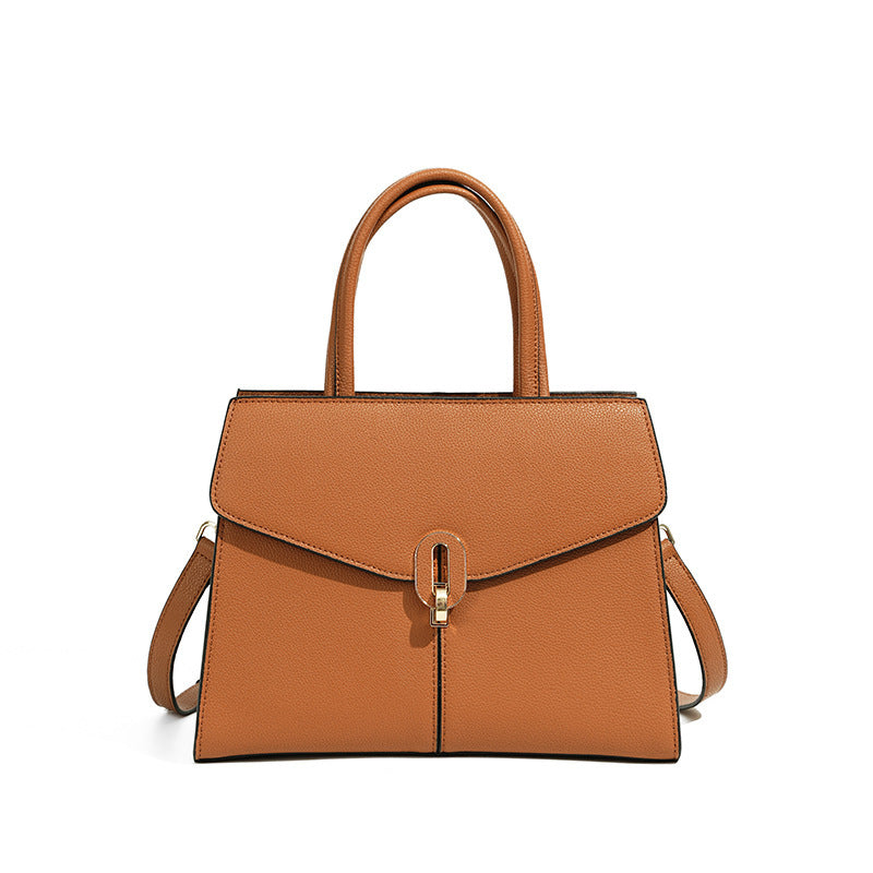 Leather Commuting High-grade Handbag