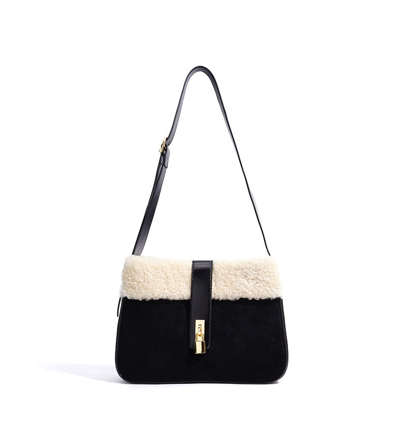 Small size  Leather Shoulder Bag