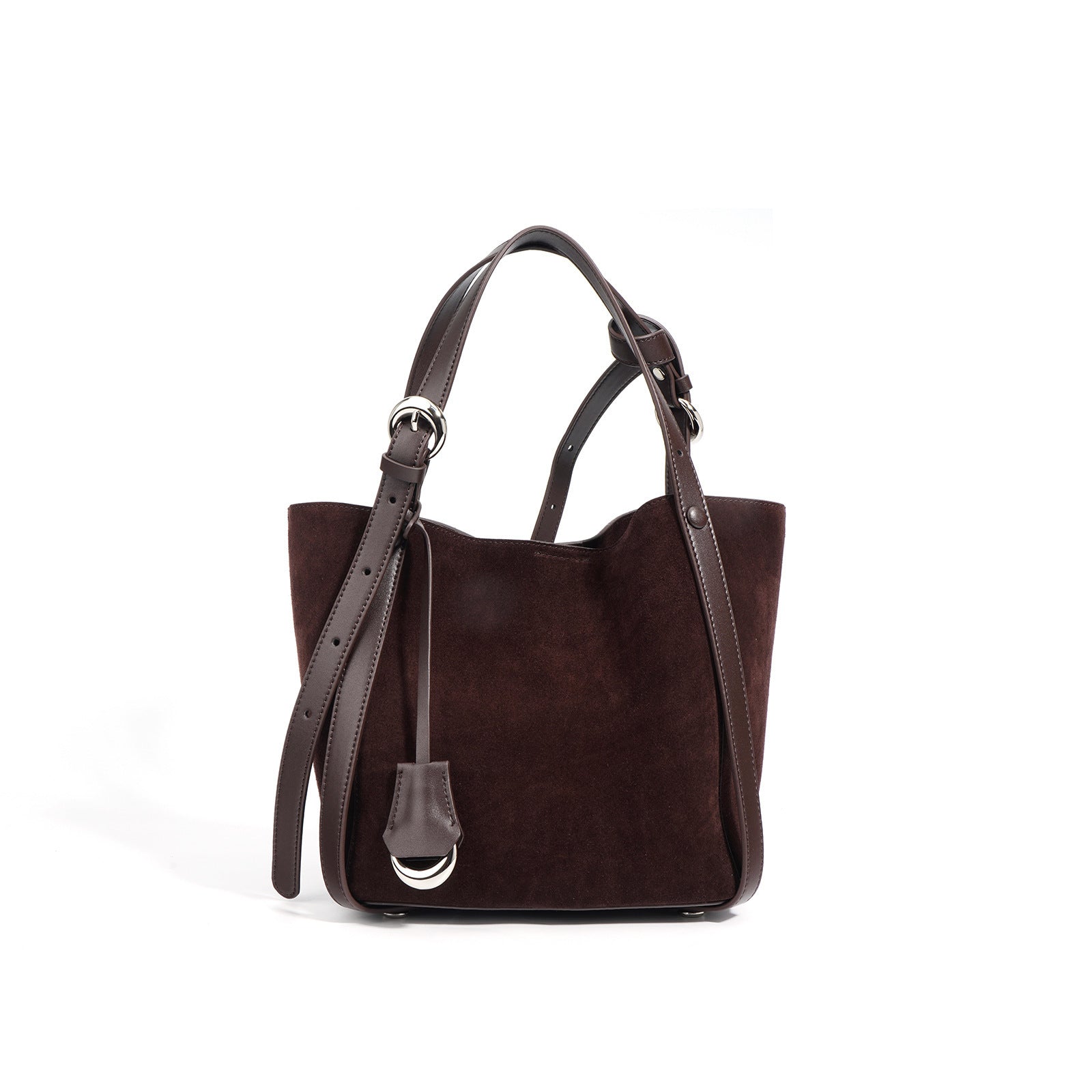 Large Capacity leather bascket Shoulder Bag