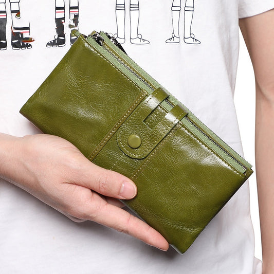 Retro Women's Leather Wallet