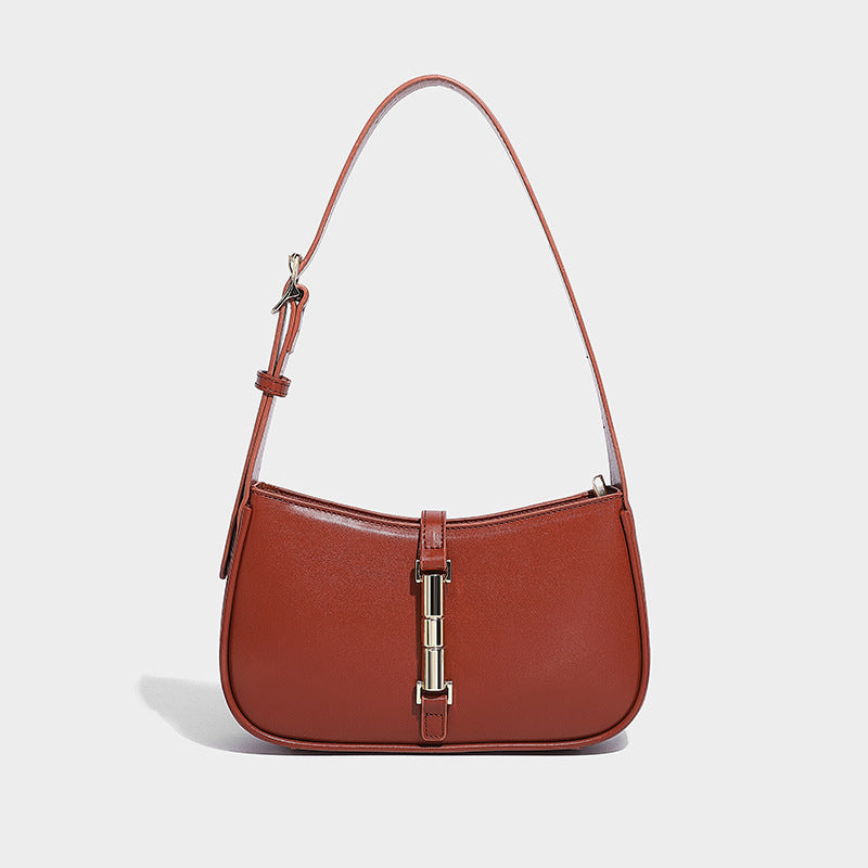 Niche High Sense Underarm Baguette Bag