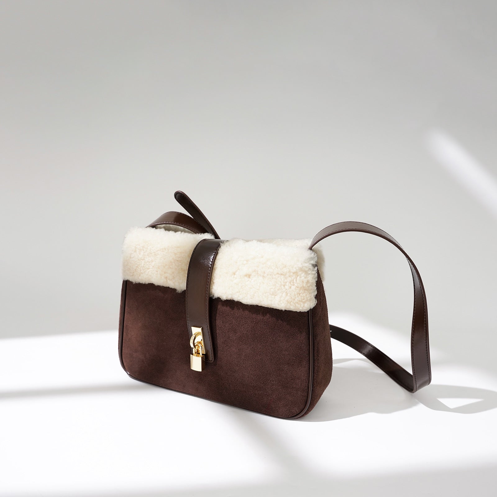 Small size  Leather Shoulder Bag