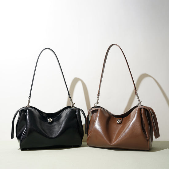 Stylish, Genuine Leather Shoulder Bag