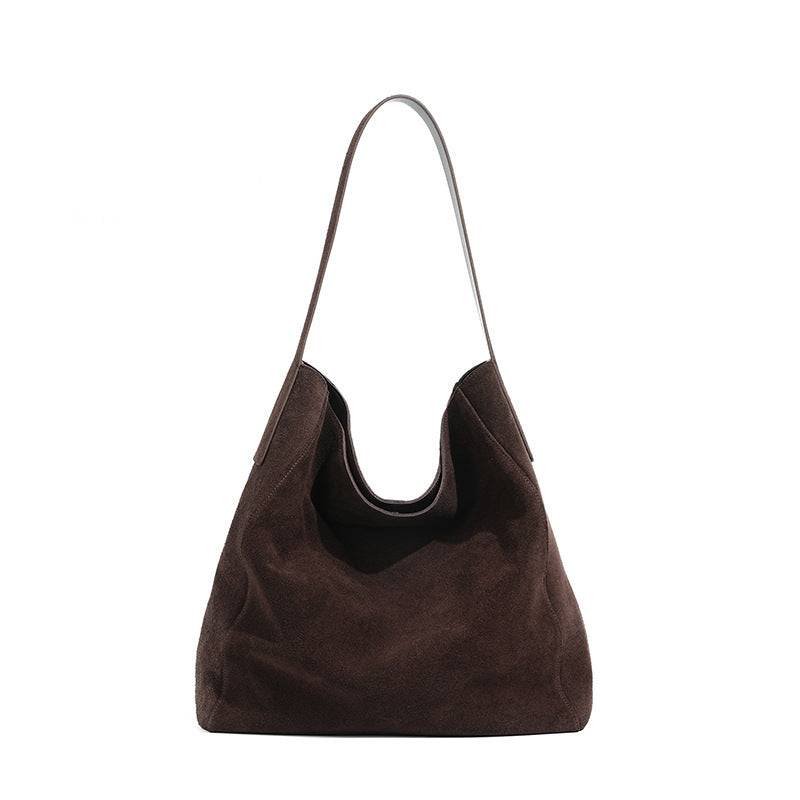 Matte Suede High-grade Tote Bag