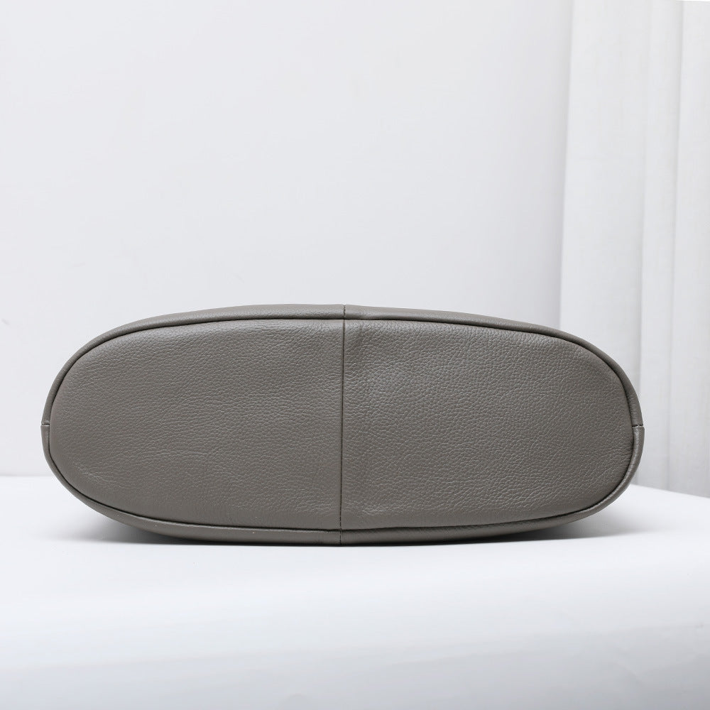 Soft Leather Bucket Bag - Nomade Code