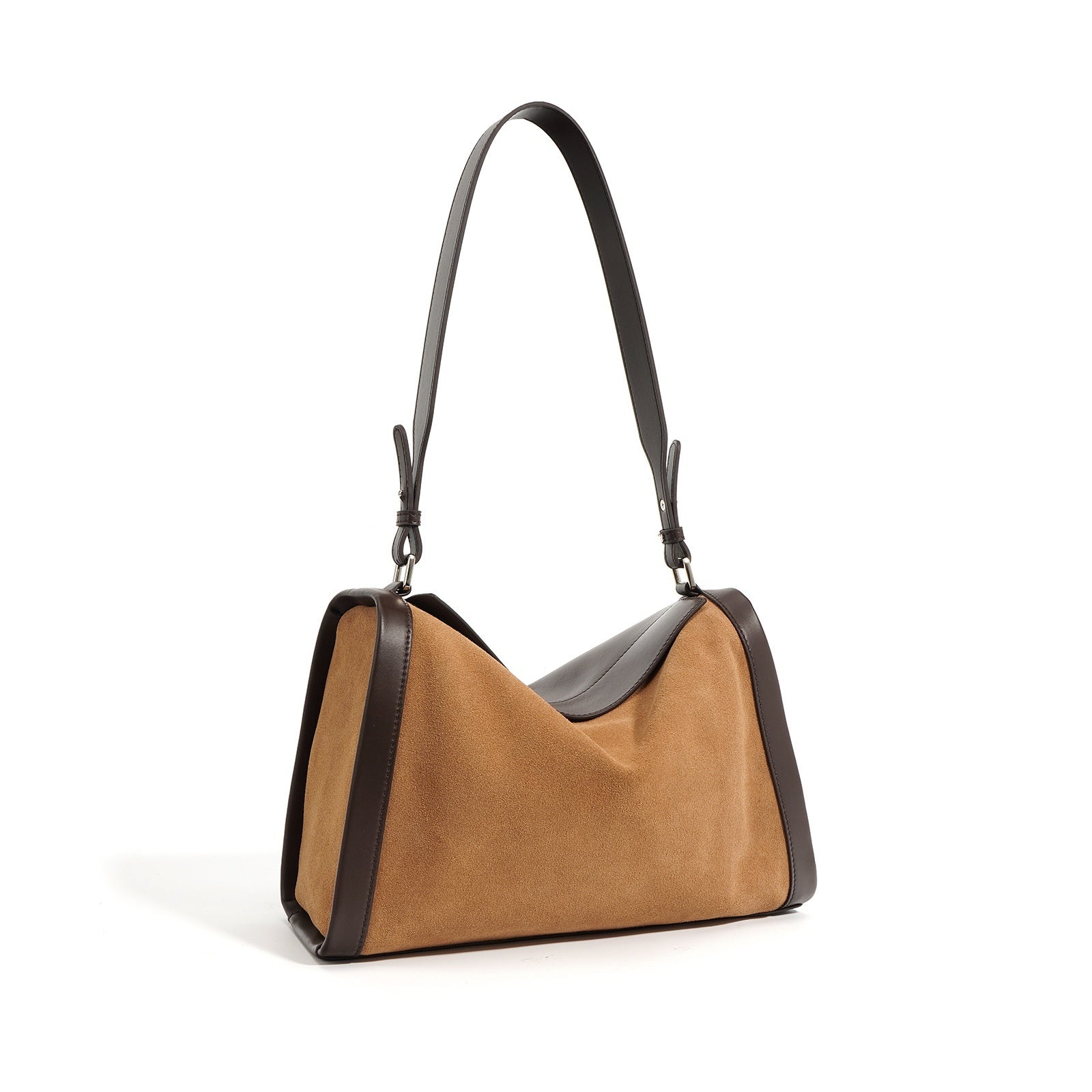 Matte Leather Shoulder Messenger Bag