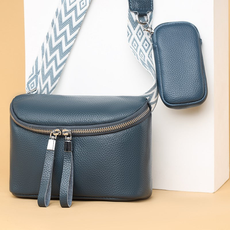 First Layer Cattlehide Leather crossbody Bag For Women
