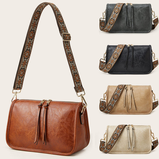 Women's Bohemian Wide Strap Crossbody
