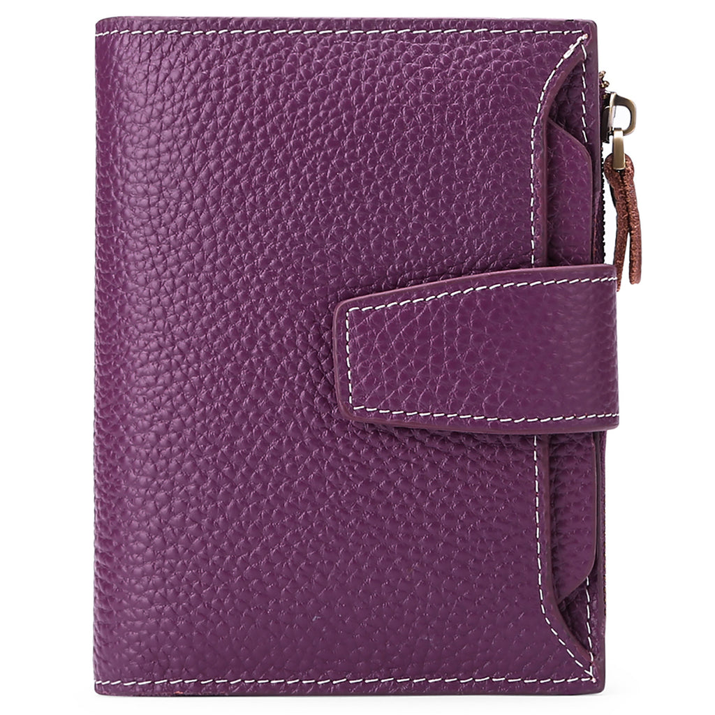 Portefeuille en cuir pour femme