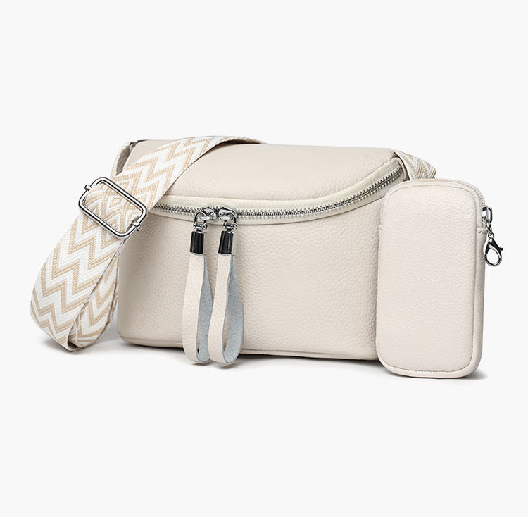 First Layer Cattlehide Leather crossbody Bag For Women