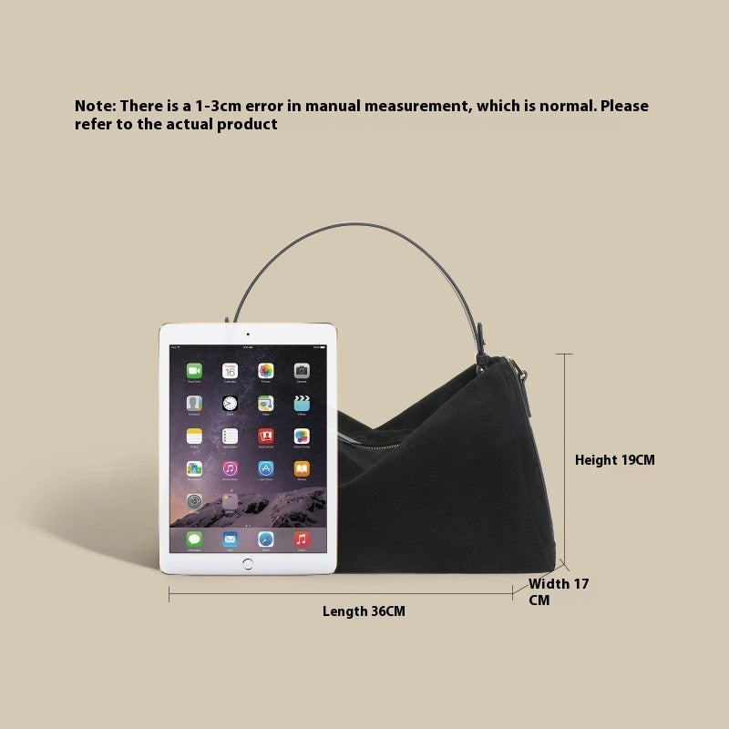 Large capacity Versatile leather Handbag