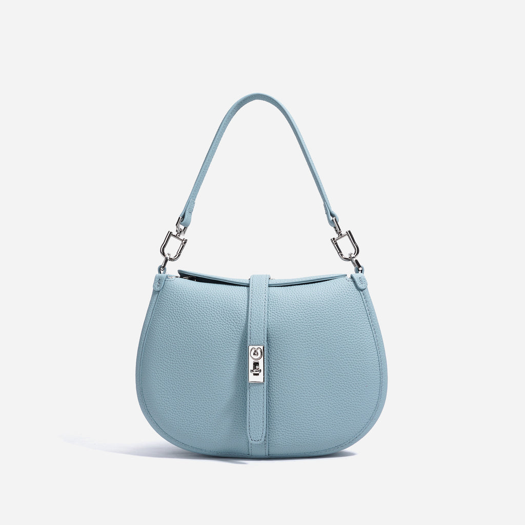 Sac à bandoulière en cuir véritable Simple Commute